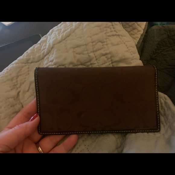 Coach Checkbook Cover - Picture 2 of 4